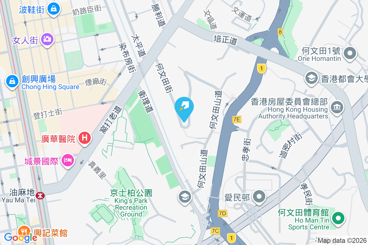 何文田街64號 地圖位置