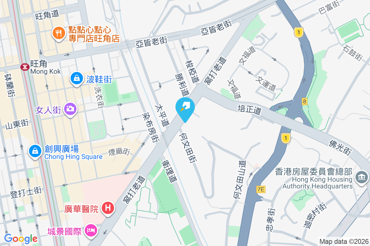 曾榕大廈 地圖位置