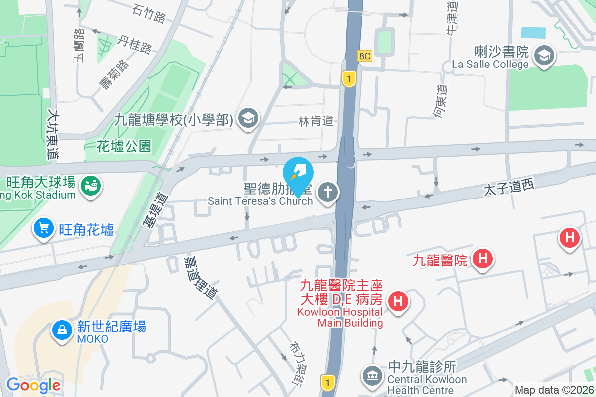 鐘山閣 地圖位置