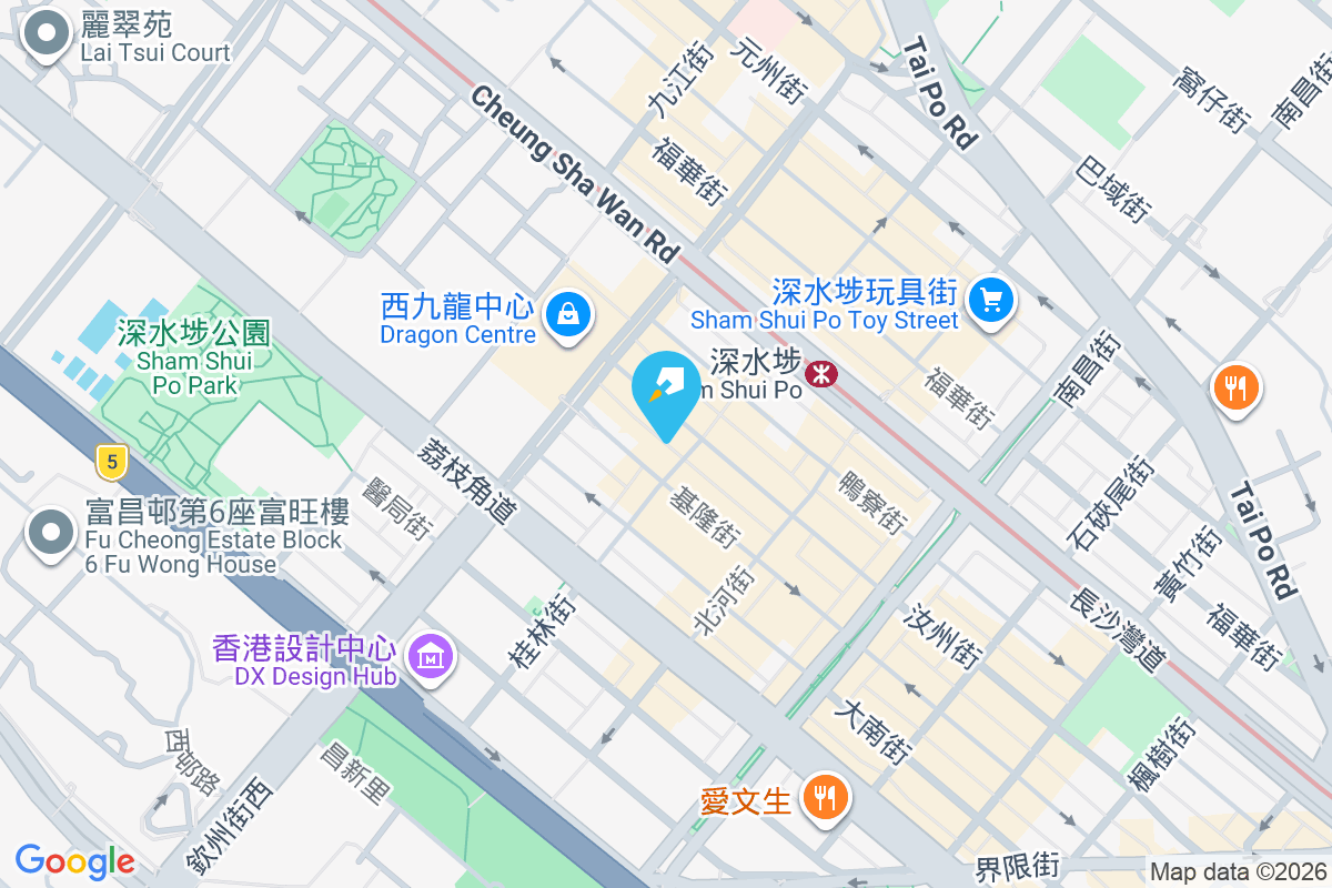 桂林街97號 地圖位置
