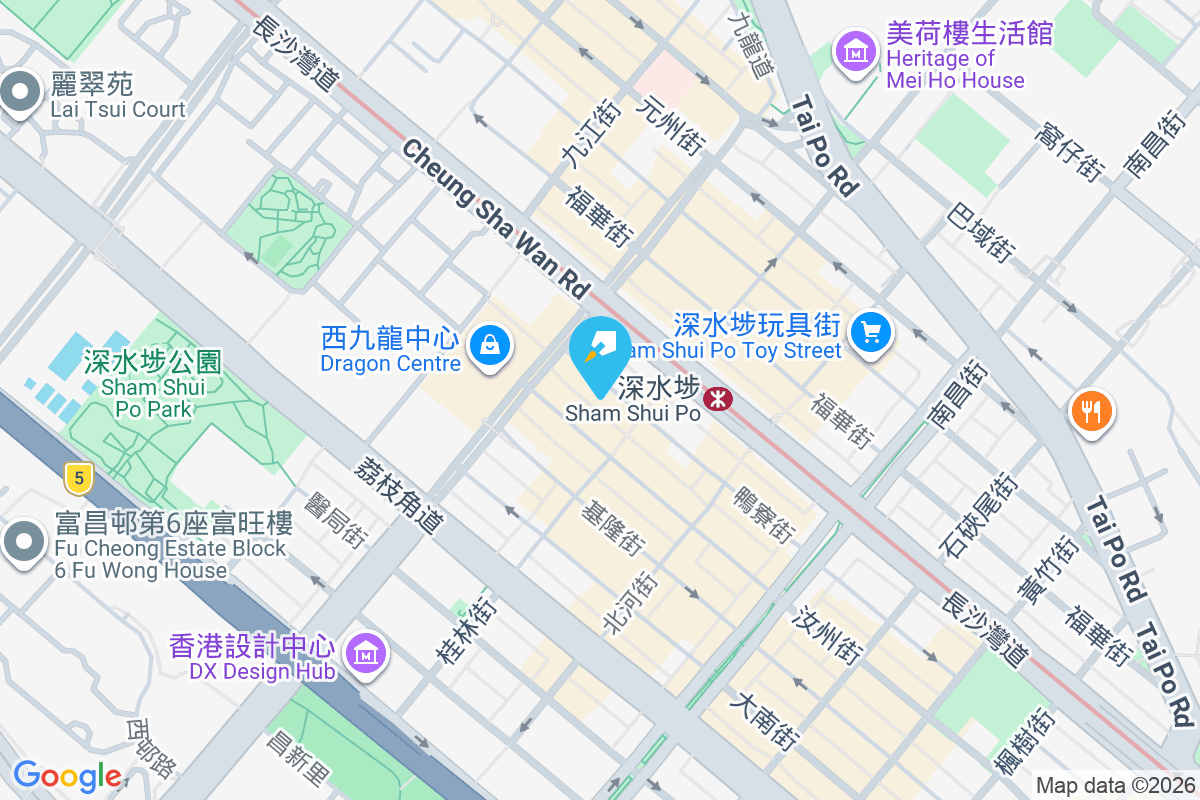 鴨寮街241號 地圖位置