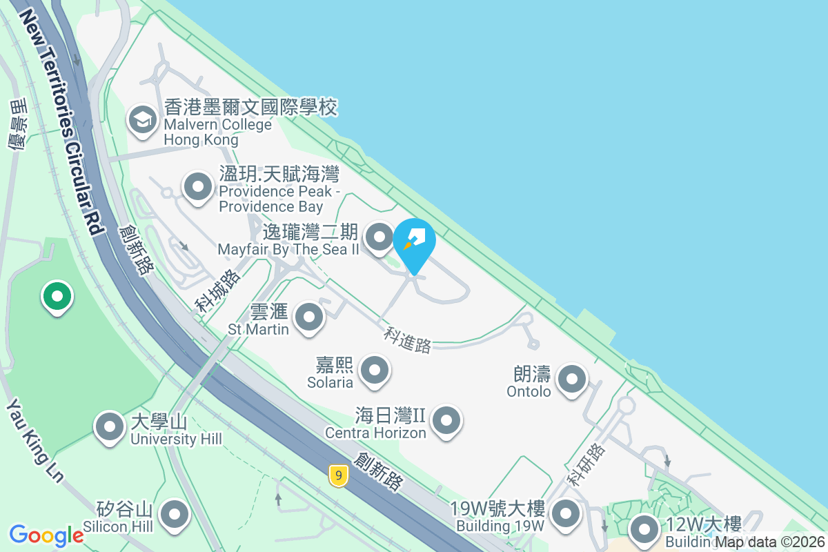 逸瓏灣 地圖位置