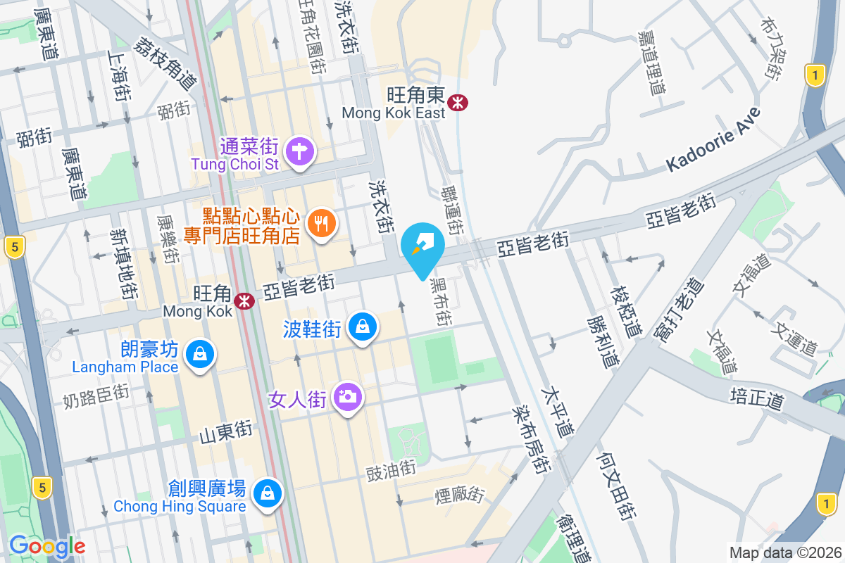 昌明大廈 地圖位置