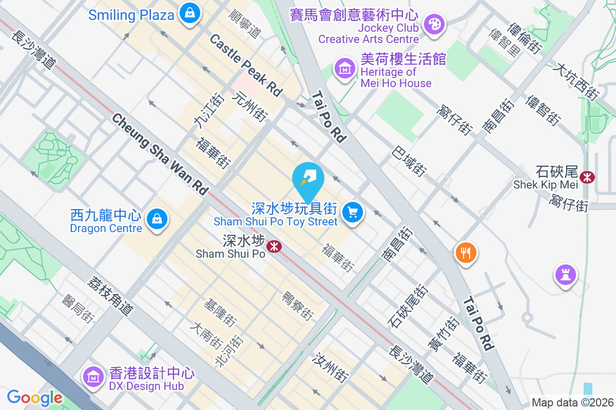 福榮街107-109號 地圖位置