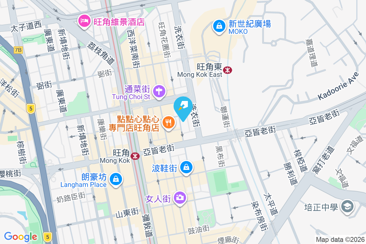 花園街118號 地圖位置