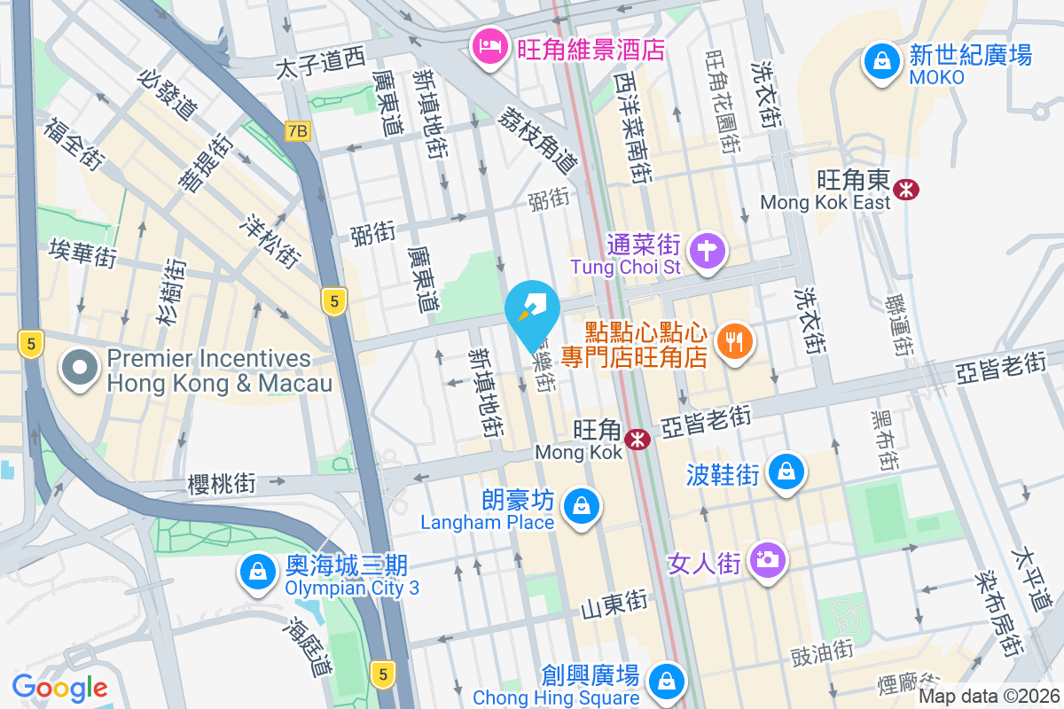上海街636號 地圖位置