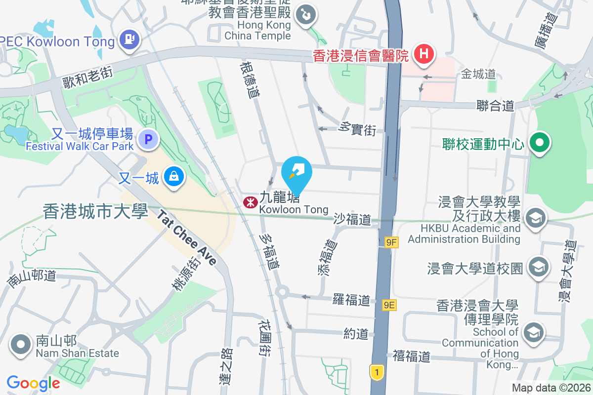 沙福道10號 地圖位置