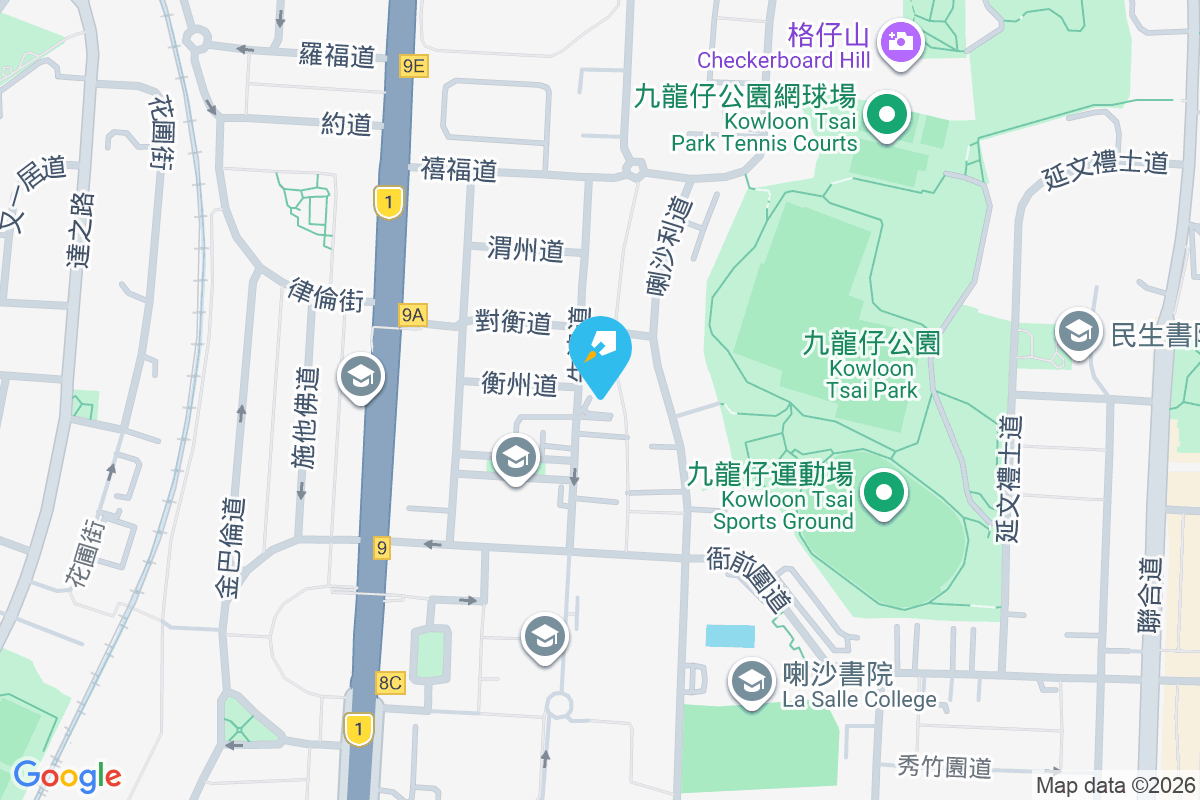 牛津道26號 地圖位置