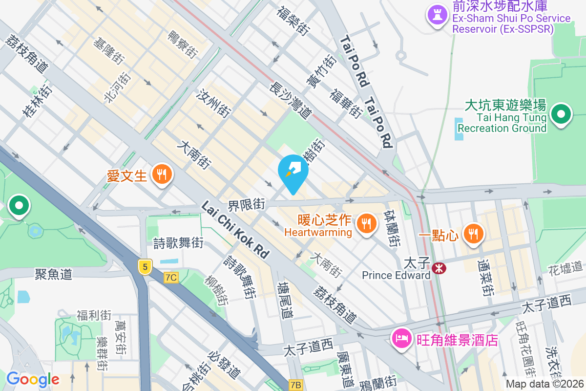 界限街19號 地圖位置
