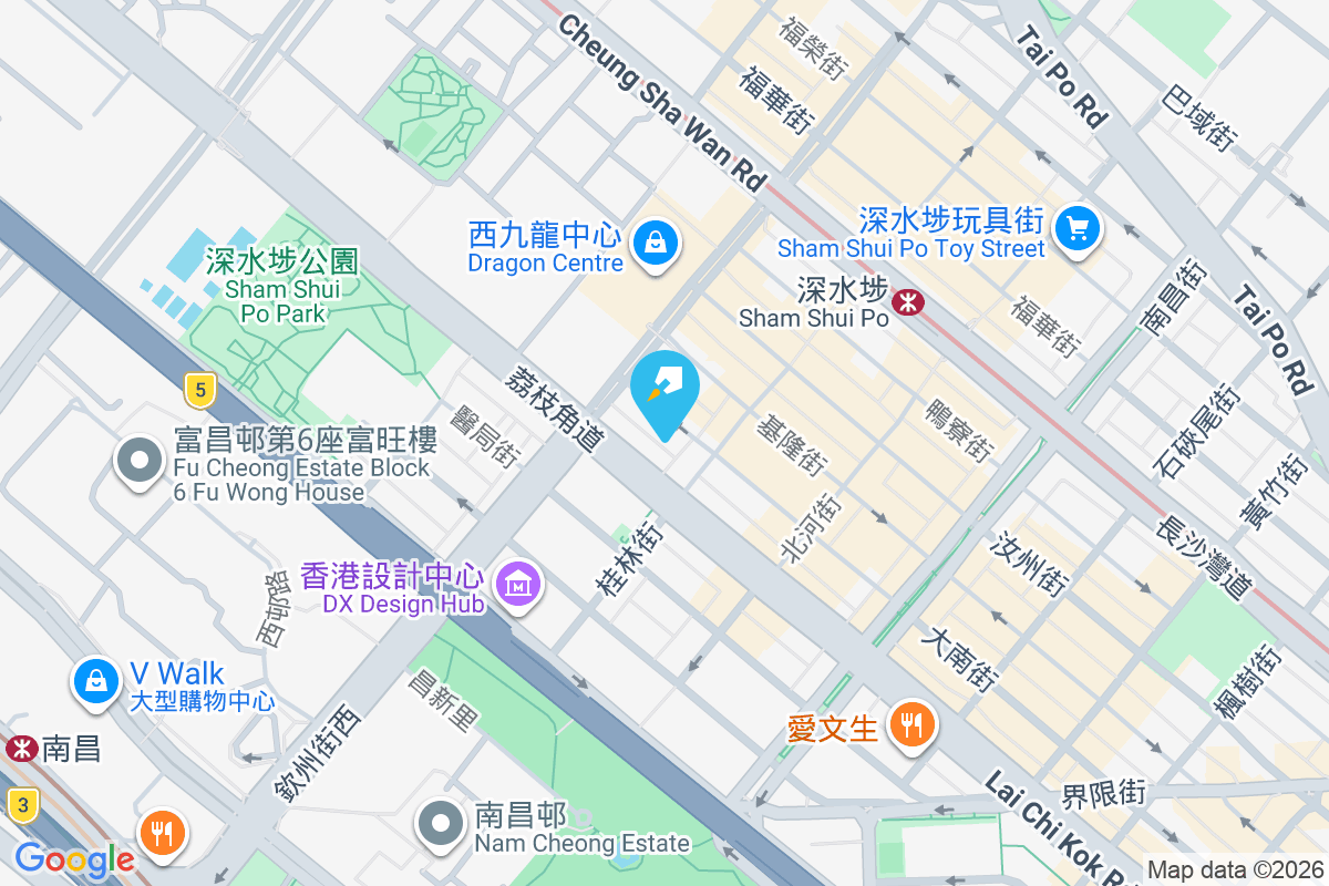 大南街343號 地圖位置