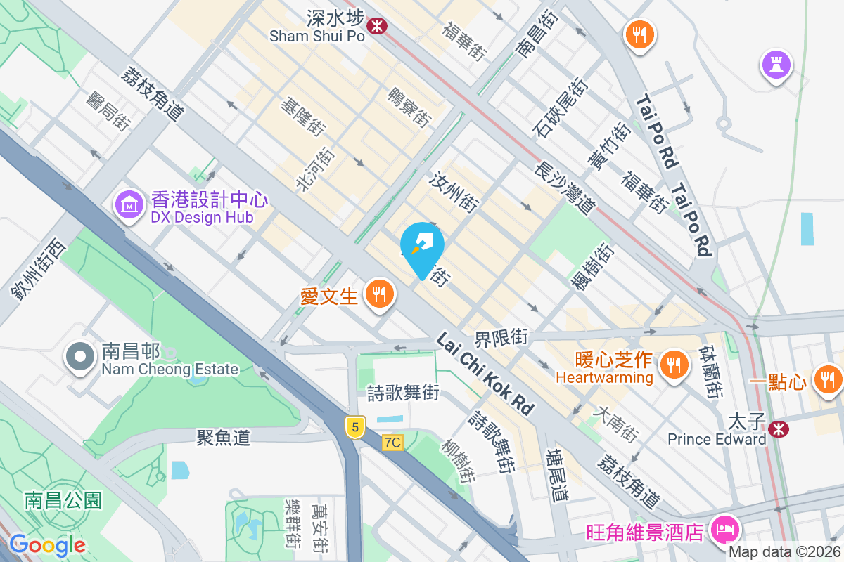 大南街191-193號/石夾尾街2H號 地圖位置