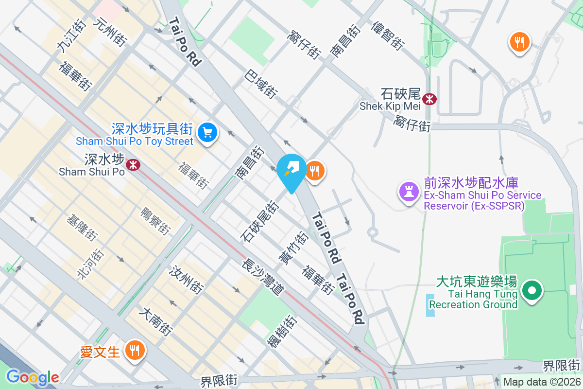 大埔道41號 地圖位置