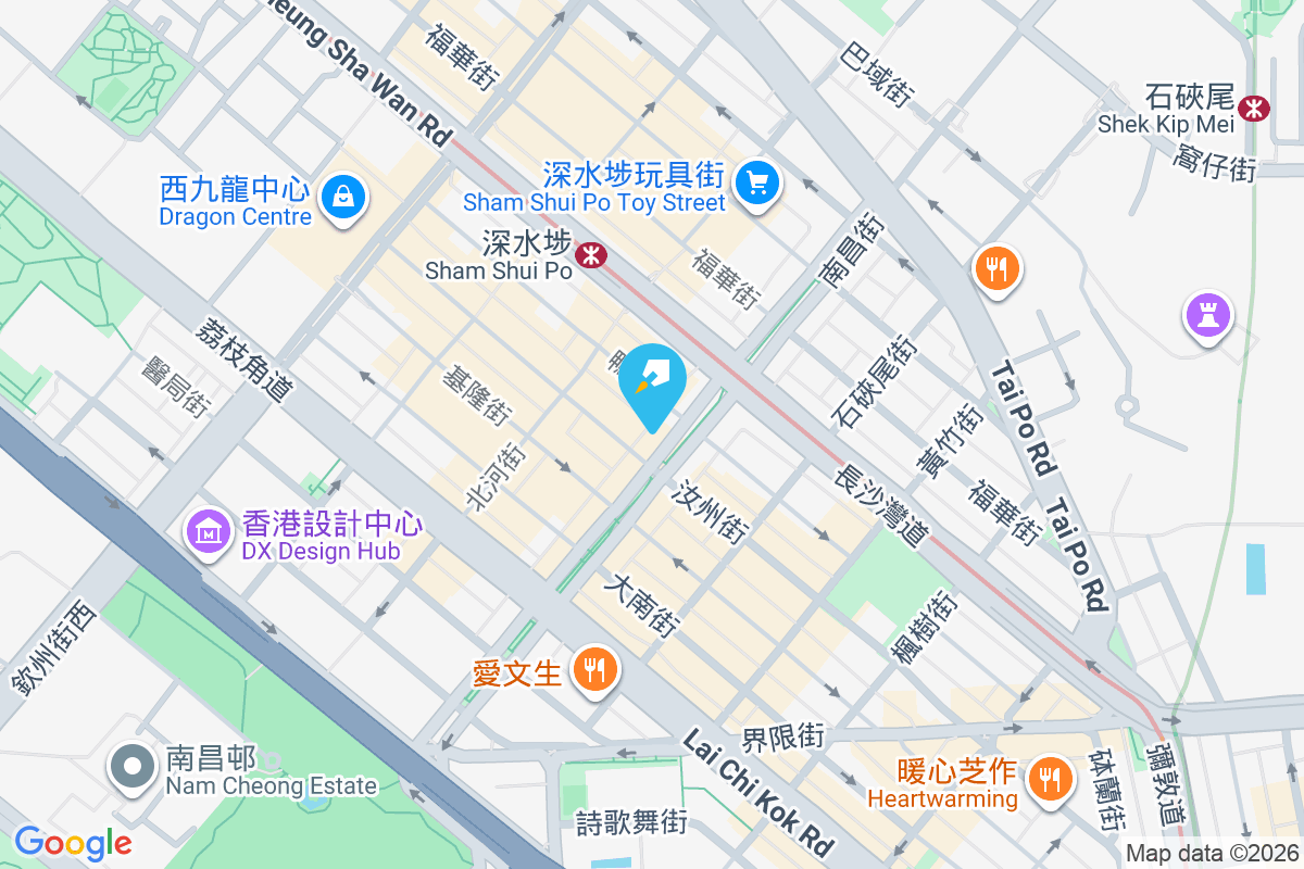 南昌街123號 地圖位置