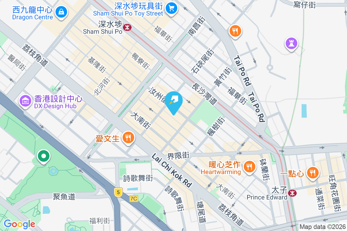 汝州街129號 地圖位置