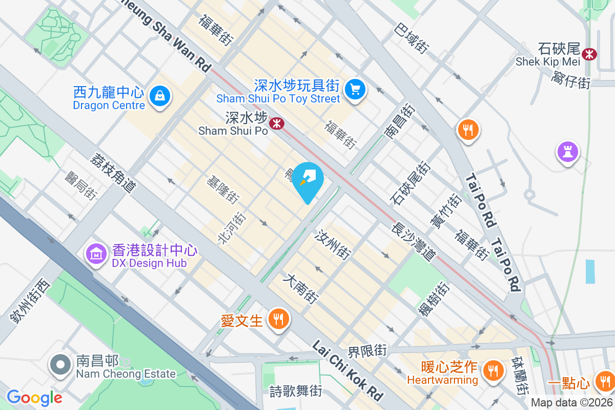 南昌街125號 地圖位置
