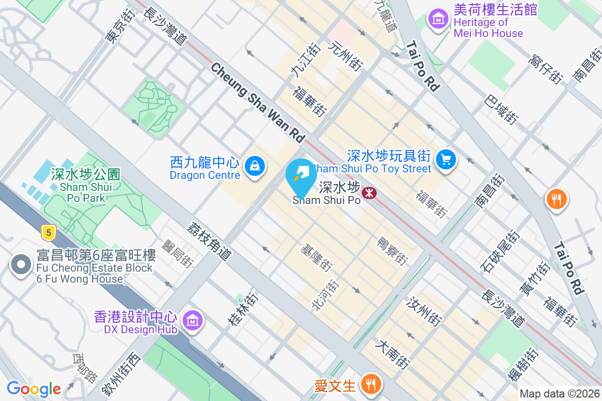 汝州街272-274號 地圖位置