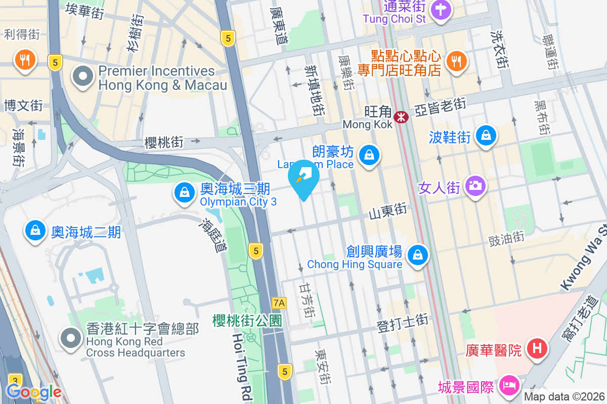 廣東道1011號 地圖位置