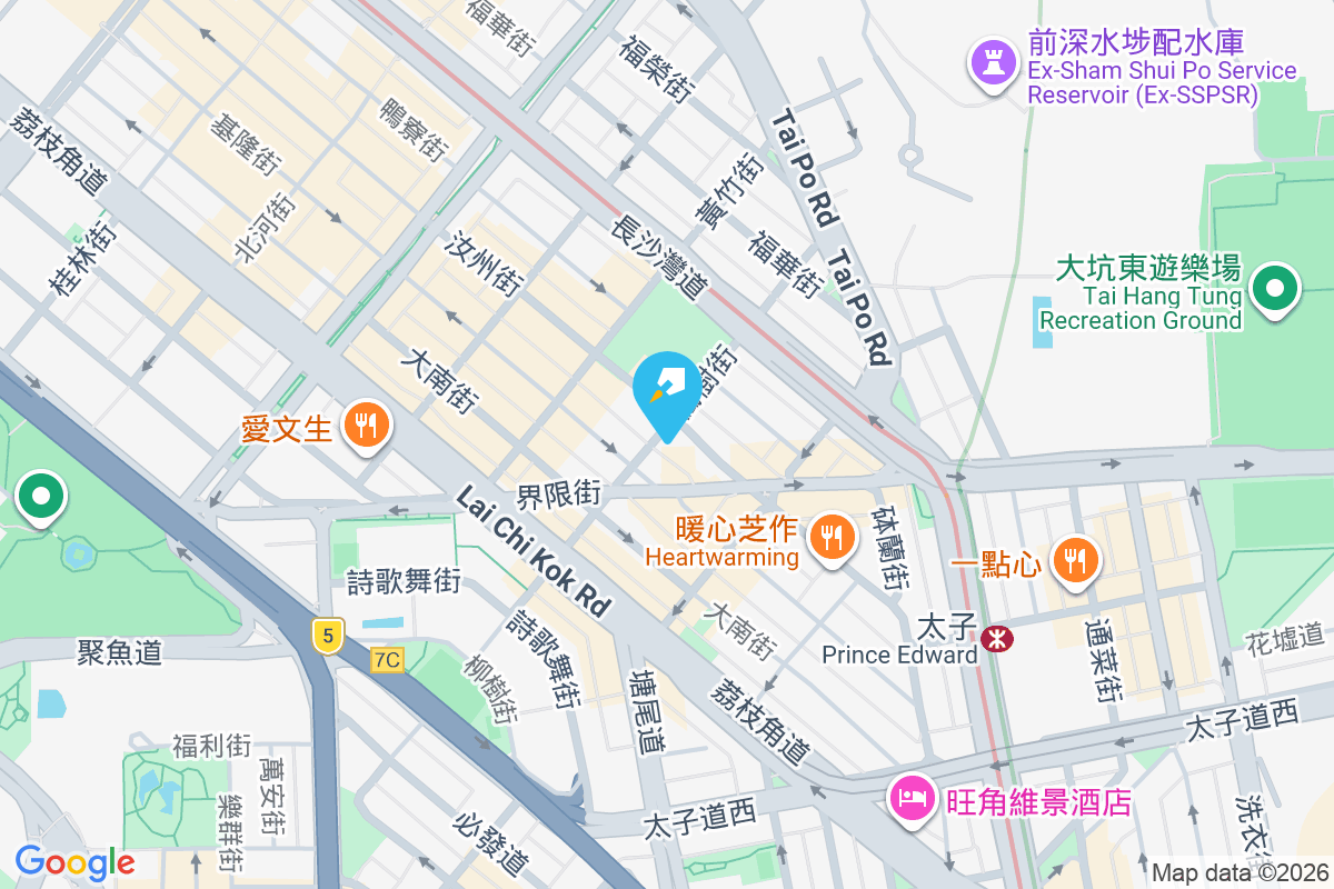 汝州街77號 地圖位置