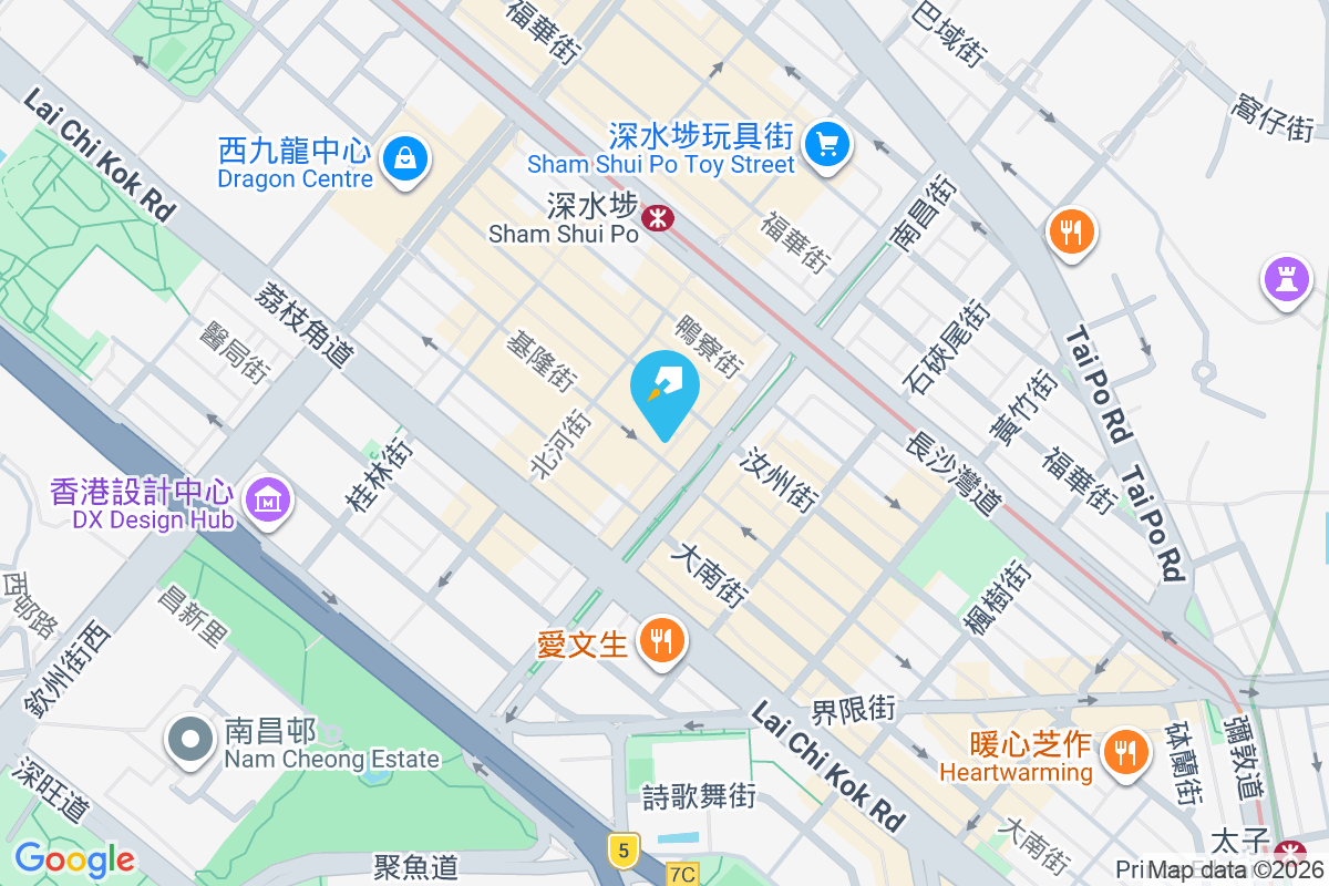 基隆街216號 地圖位置