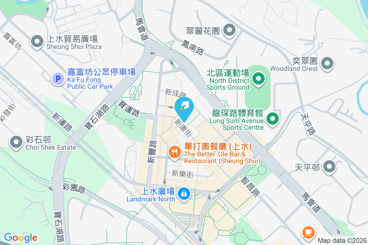 新康街25號 地圖位置