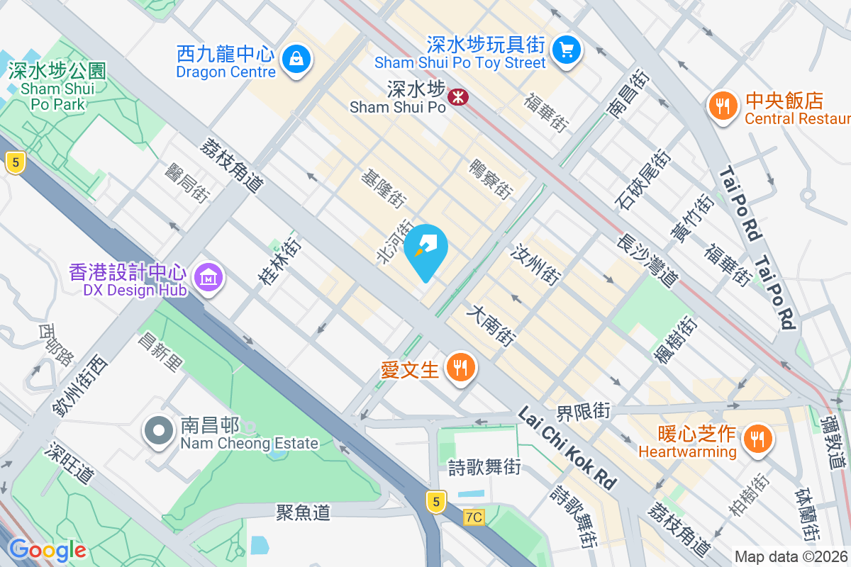 大南街253號 地圖位置