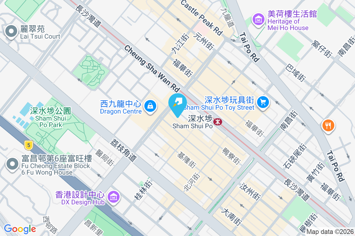 鴨寮街251號 地圖位置