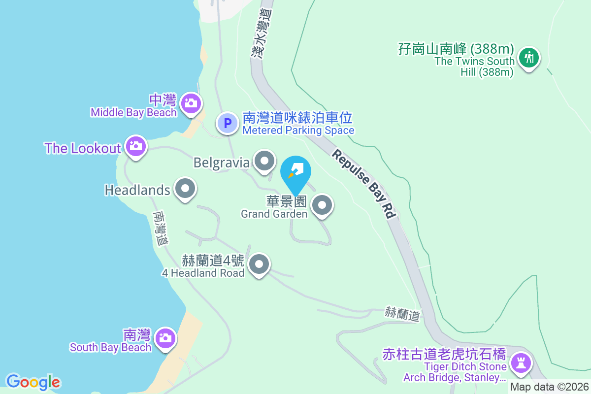 南灣大廈 地圖位置