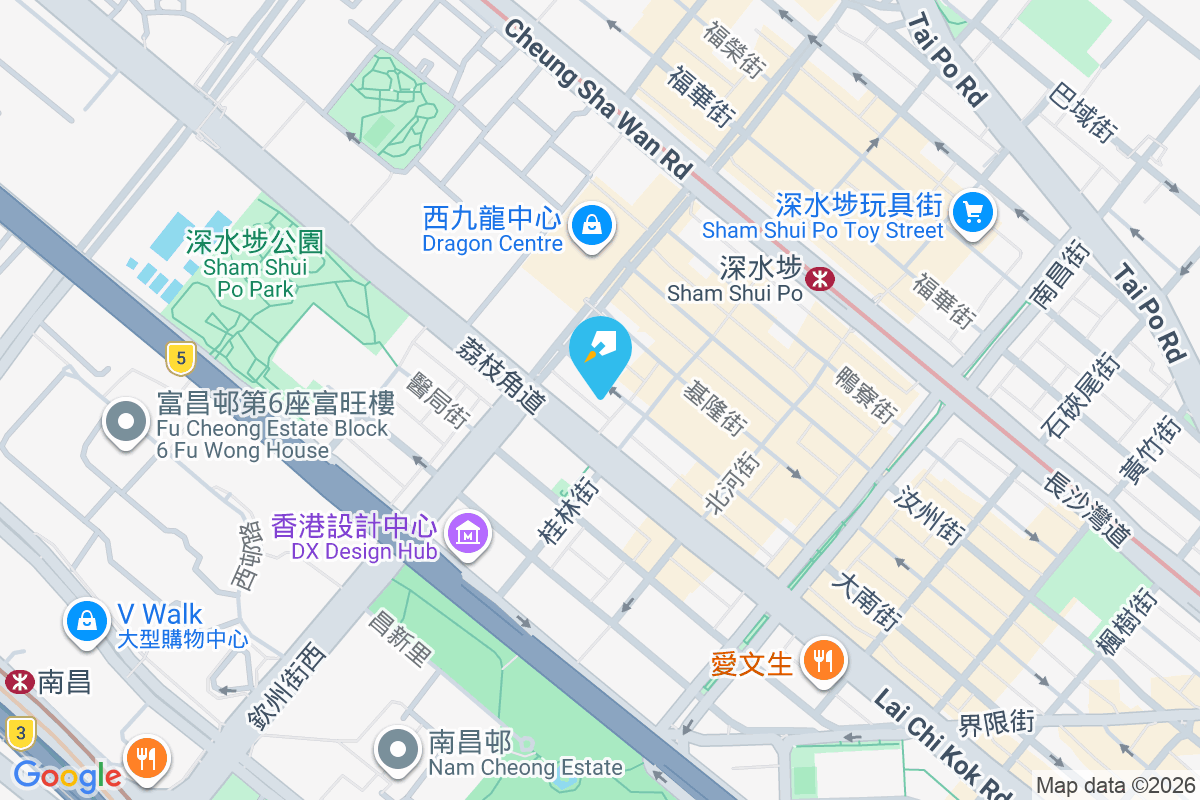 大南街345號 地圖位置