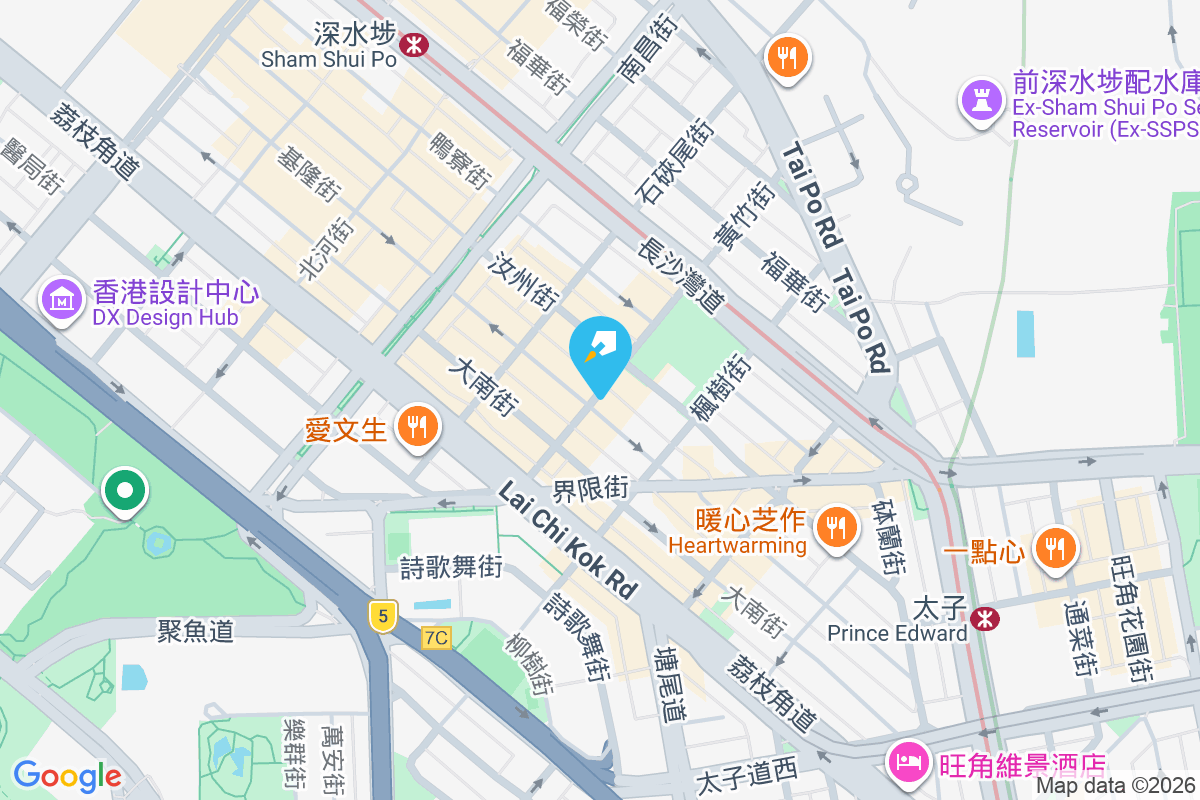 基隆街132號 地圖位置