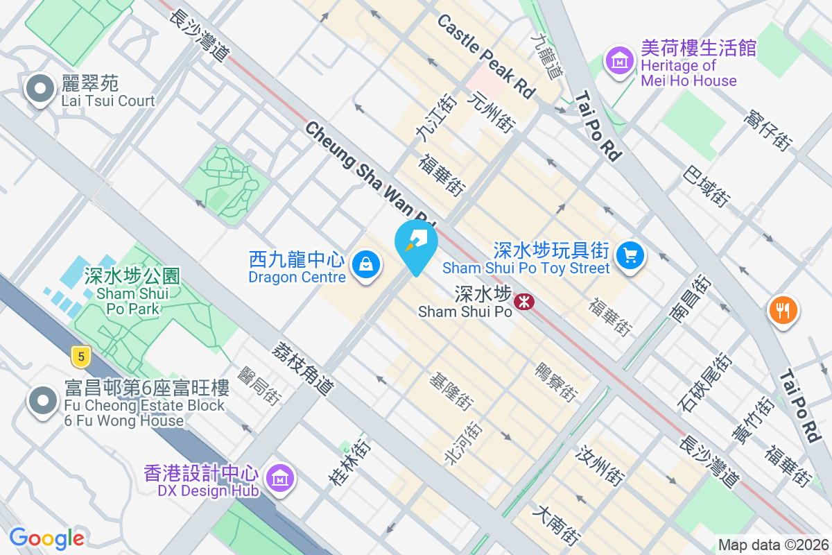 欽州街66-66A號 地圖位置