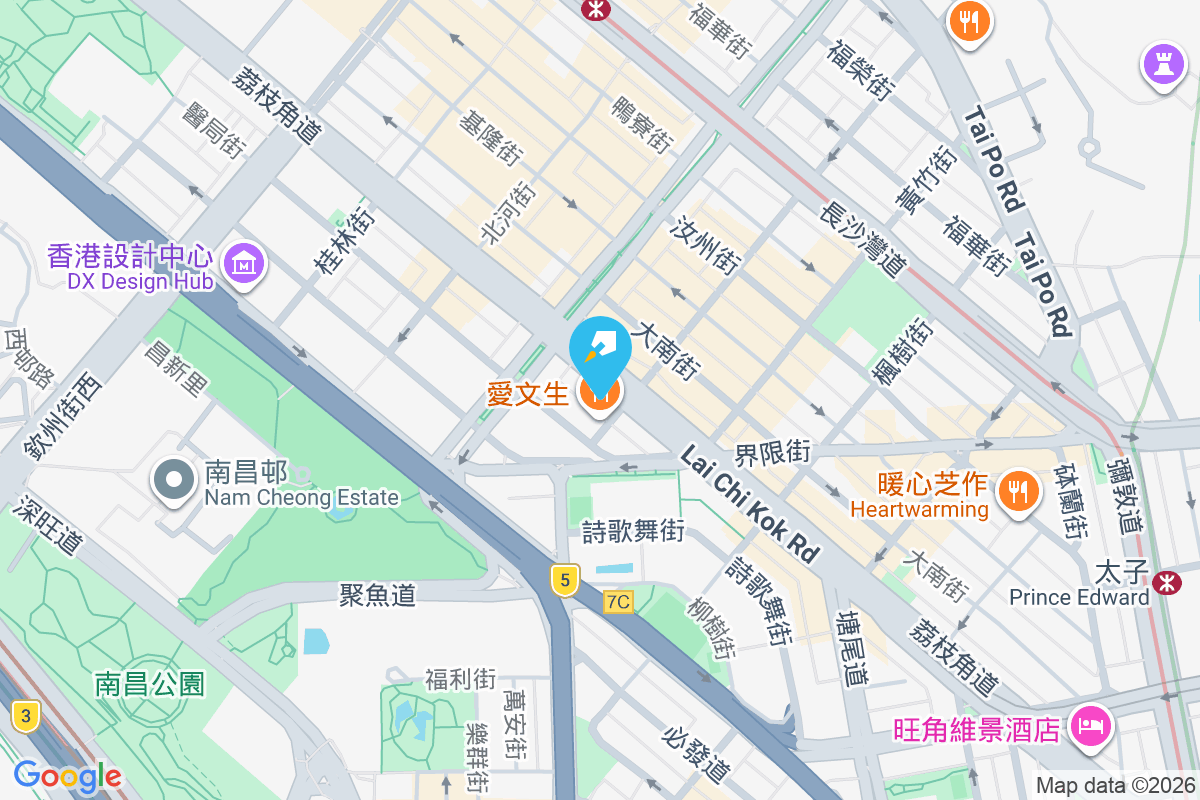 荔枝角道221號 地圖位置