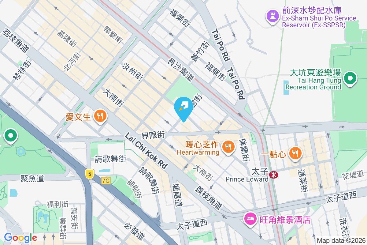 汝州街75號 地圖位置