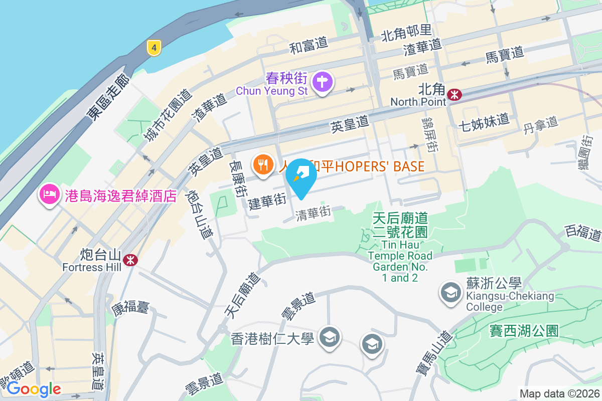 宇宙閣 地圖位置