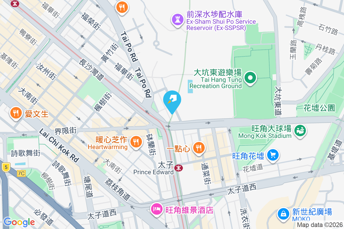 園景大廈 地圖位置