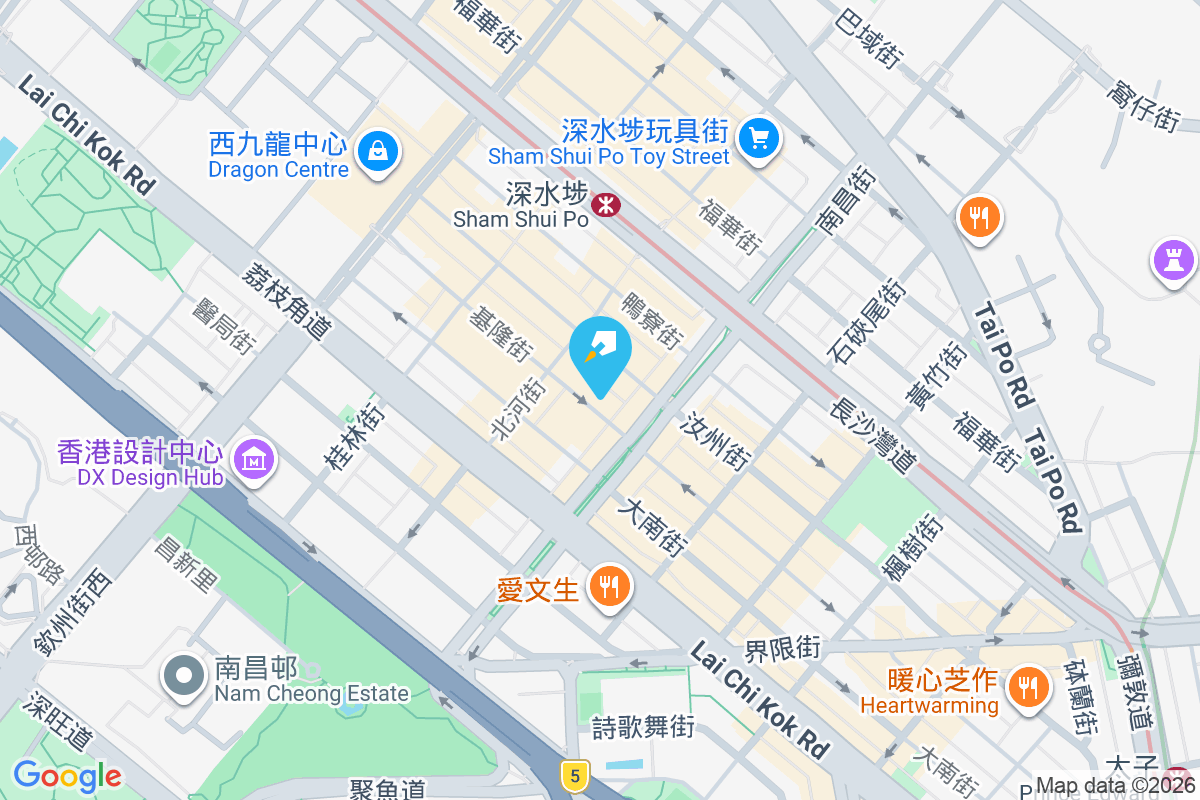 基隆街222號 地圖位置