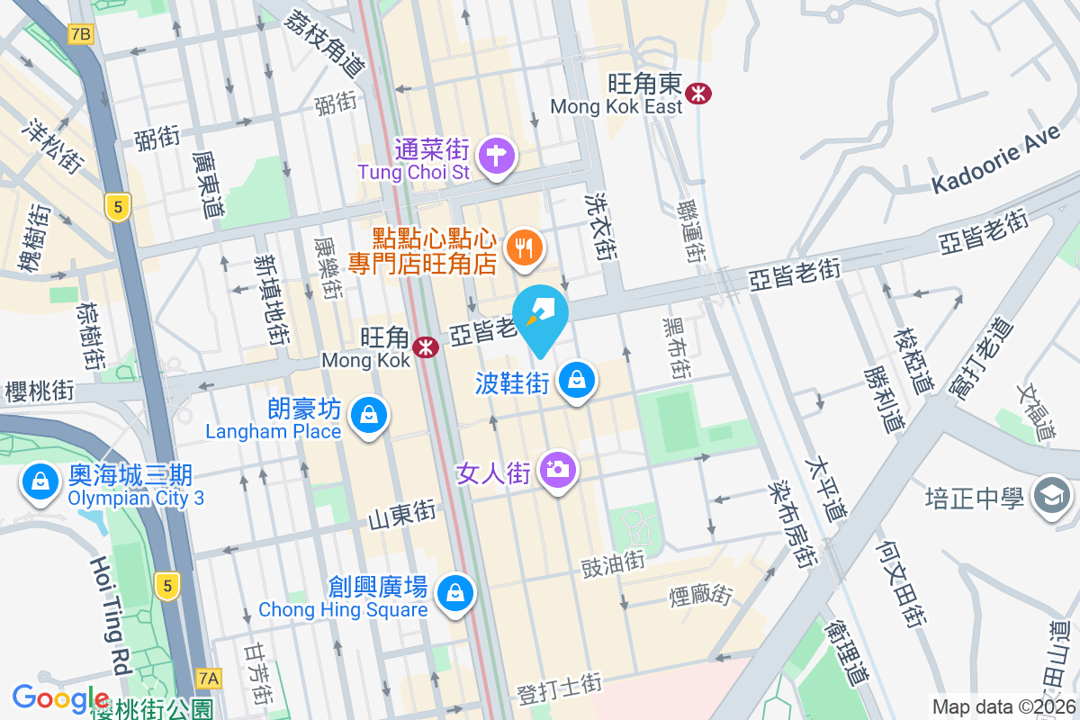 通菜街76號 地圖位置