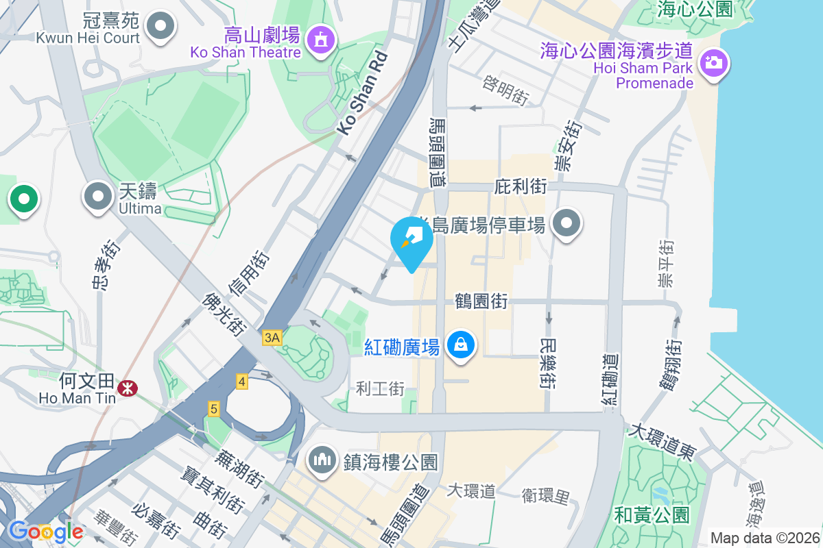 北拱街7號 地圖位置
