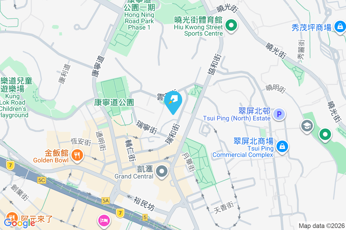 瑞和大廈 地圖位置