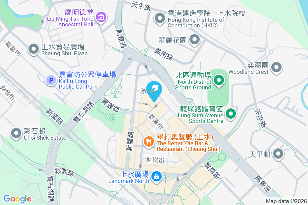 新健街21號 地圖位置