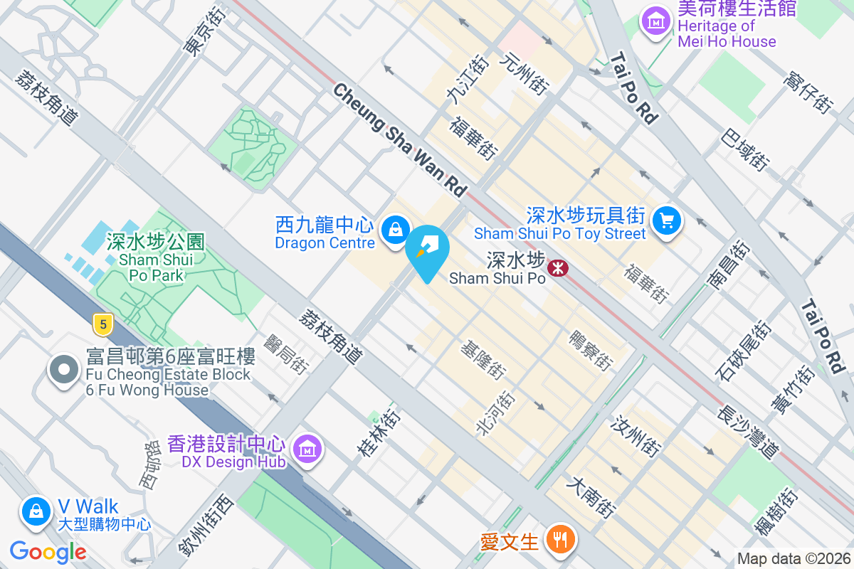 汝州街303-305號 地圖位置
