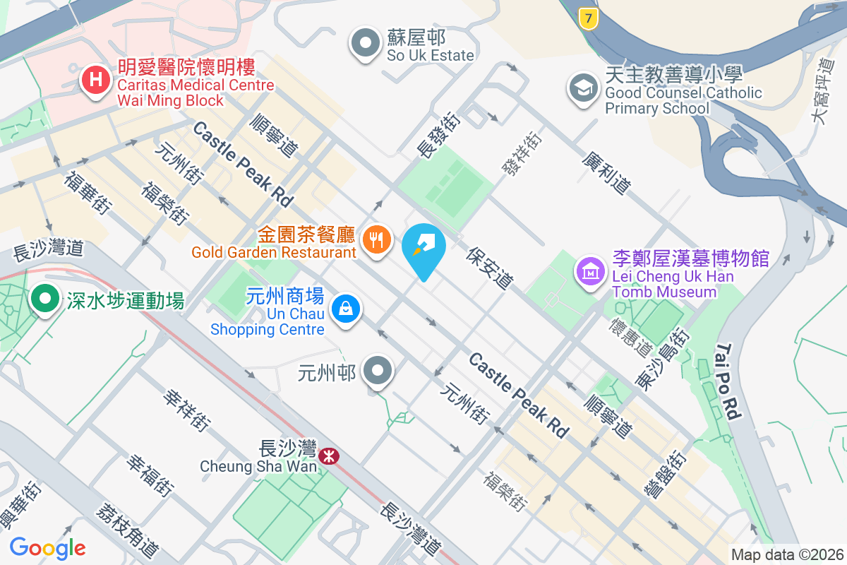 發祥街4號 地圖位置