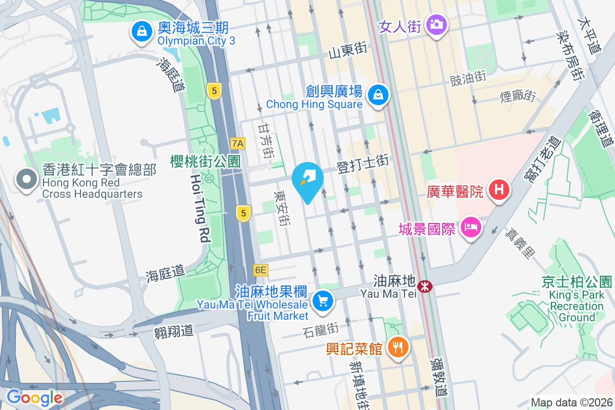 廣東道872號 地圖位置