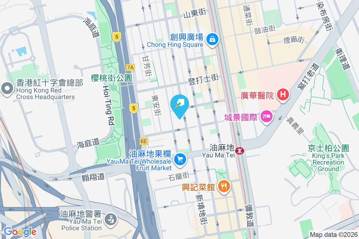 新填地街211號 地圖位置