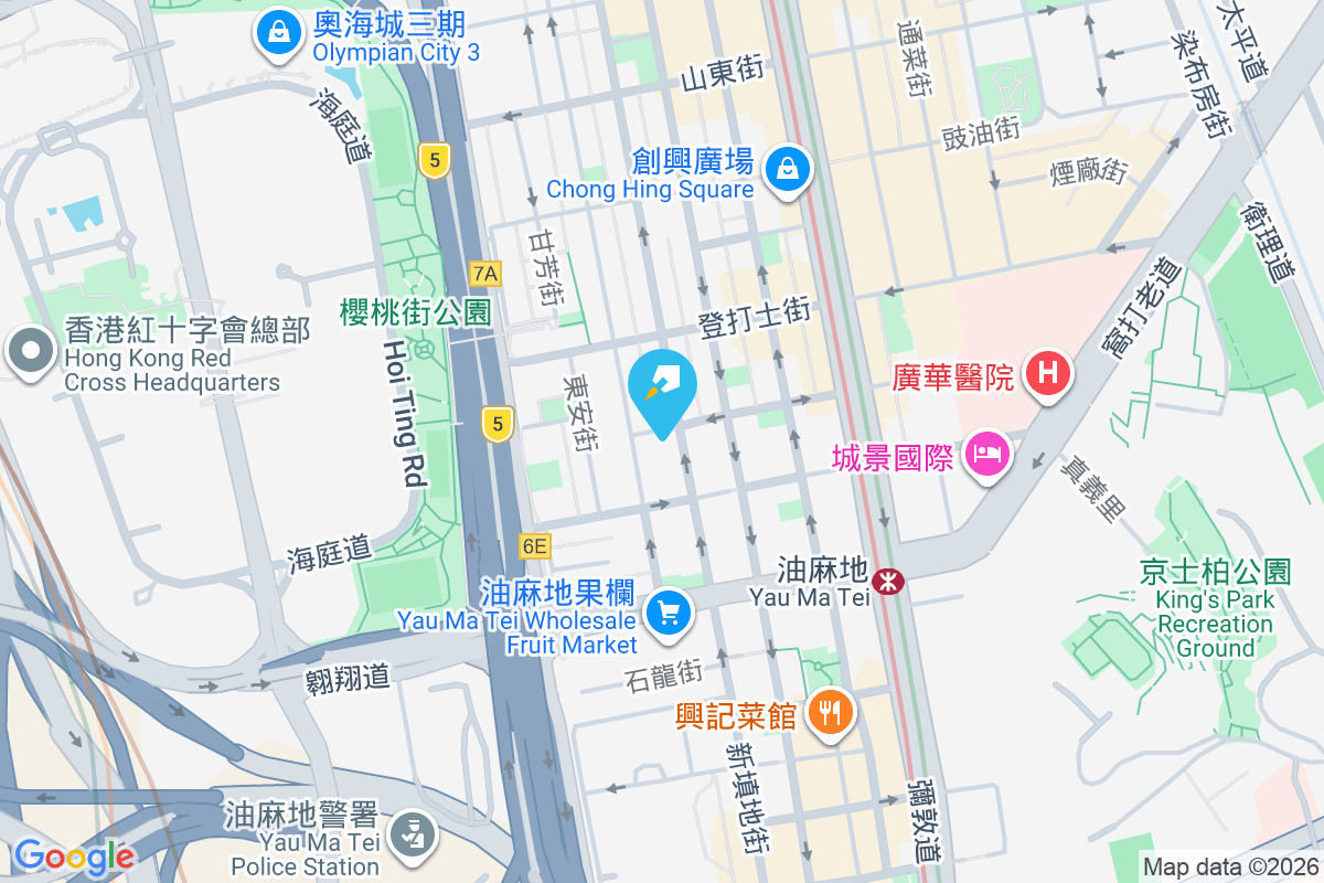 新填地街223號 地圖位置