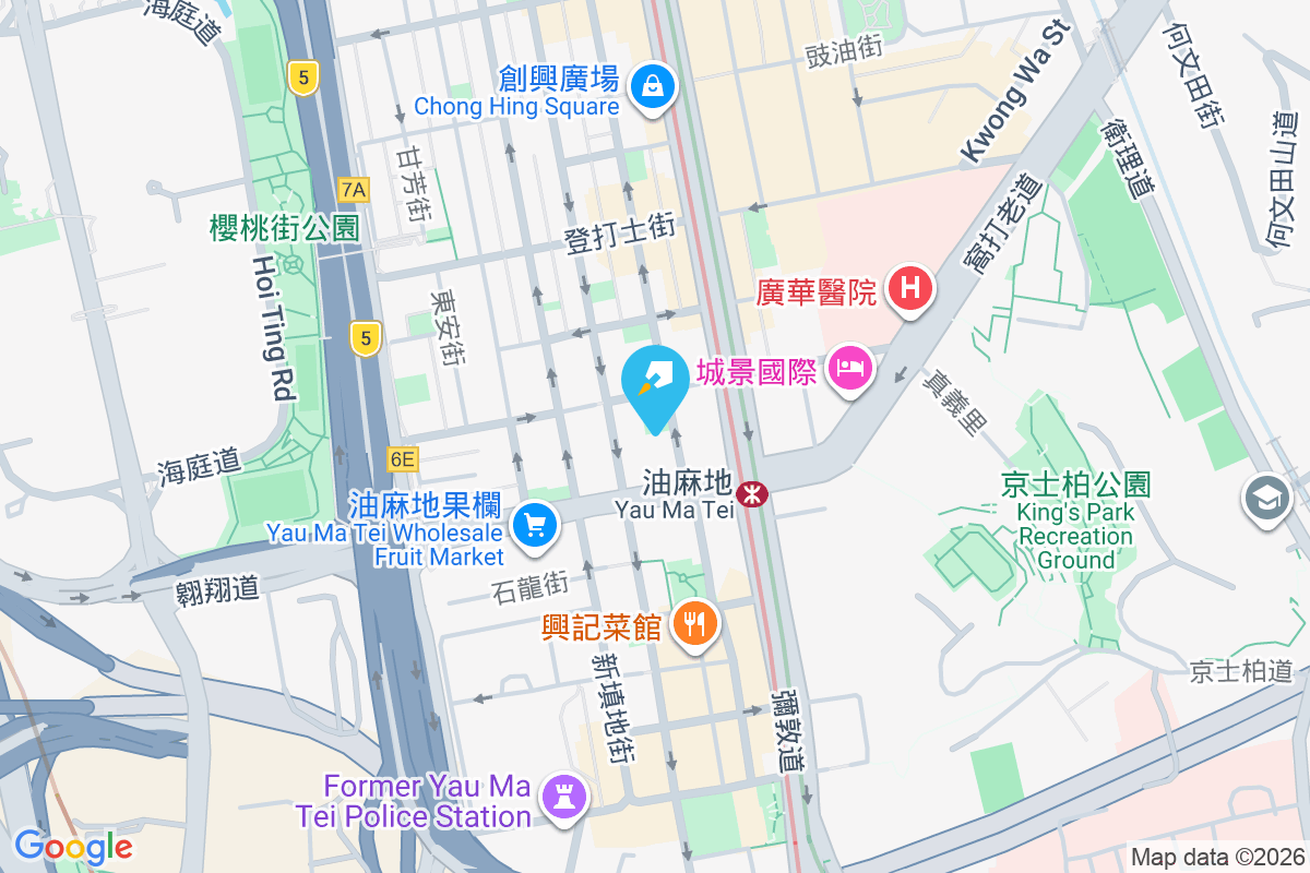 砵蘭街43號 地圖位置