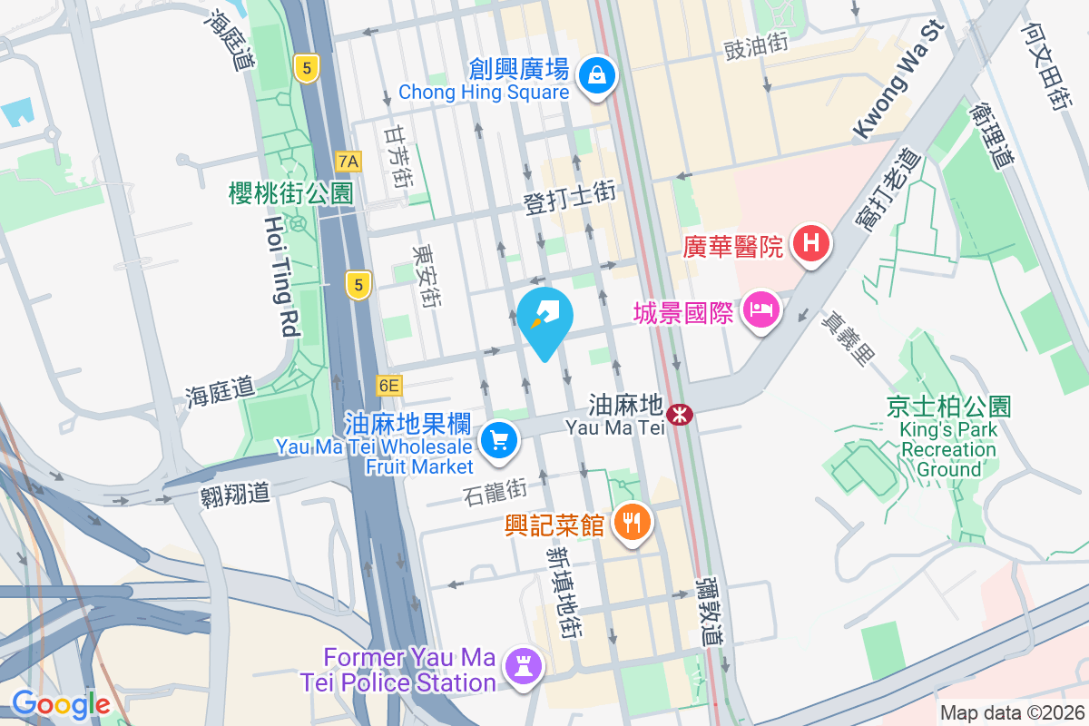 上海街371號 地圖位置