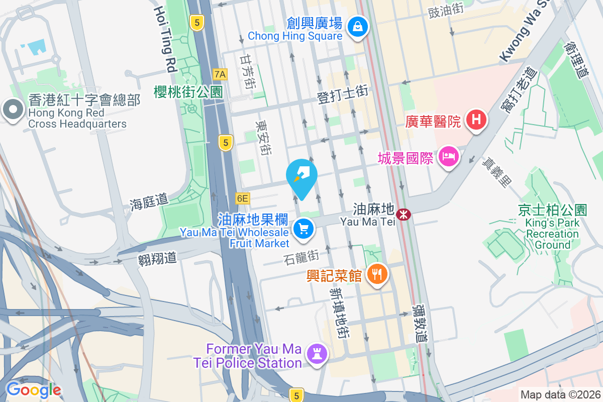 廣東道814-816號 地圖位置