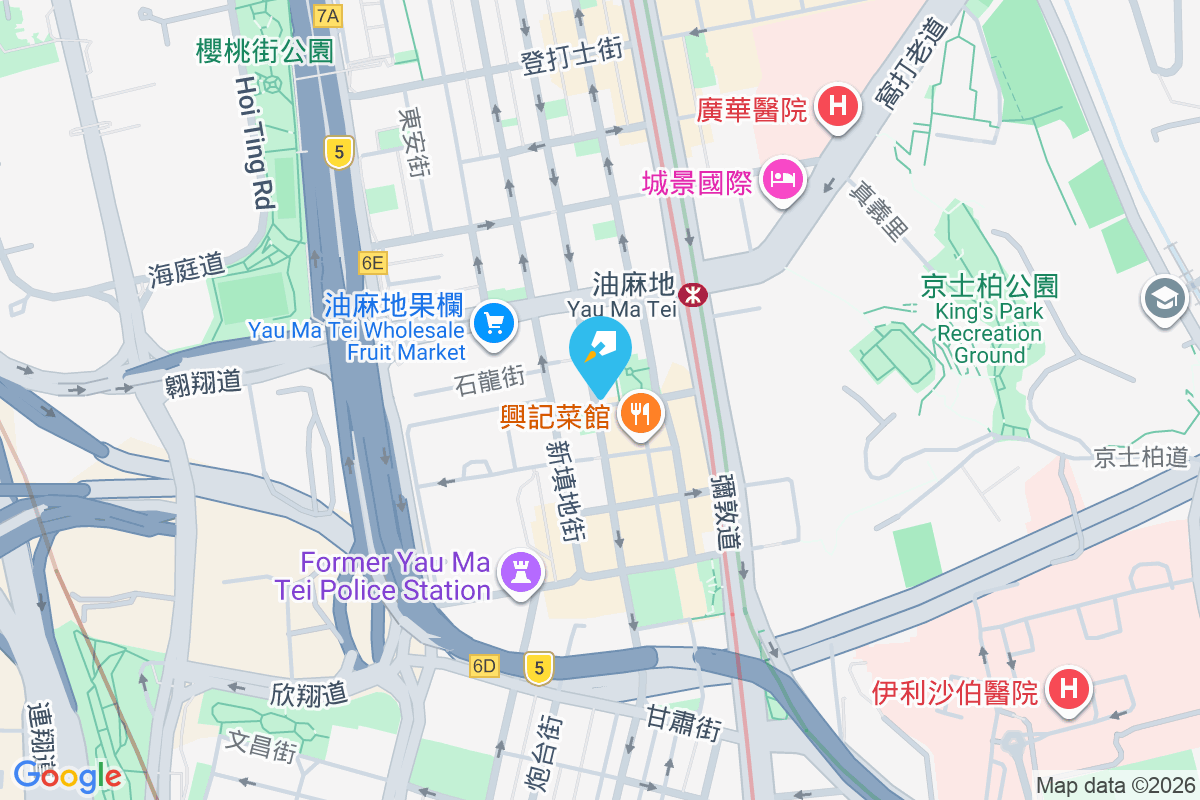 恆英樓 地圖位置