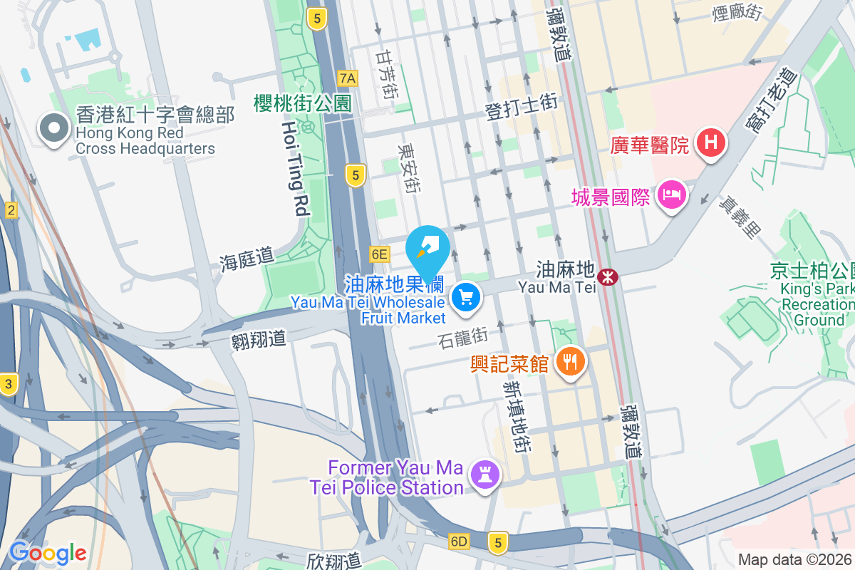 布力架街34K號 地圖位置