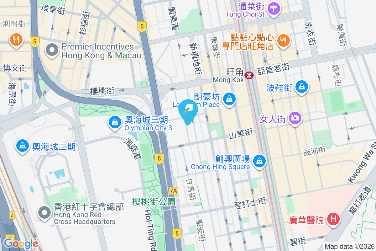 廣東道1015號 地圖位置